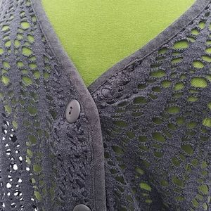 VINTAGE 411 sportswear cut out vest